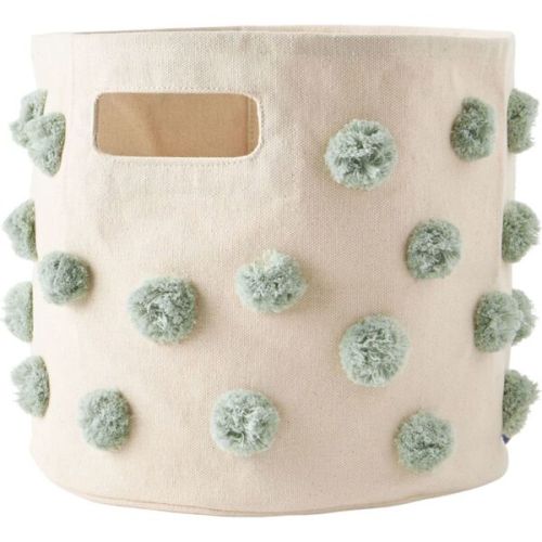 Pom Pom Basket - Pint, Sea - Pehr | Maisonette