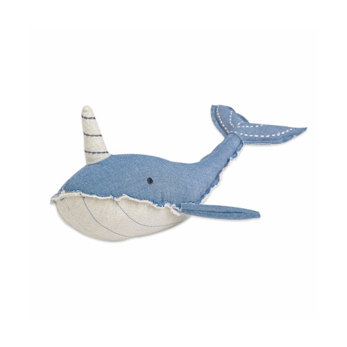 Caspian Narwhal Whale Stuffed Animal | Crane Baby