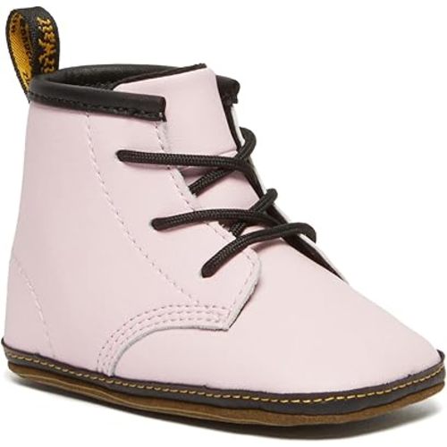 Dr. Martens Kid's Collection 1460 Crib (Infant/Toddler) - Boots for Kids - Leather Outsole - Leather Upper Pale Pink 3 UK (US 4 Toddler) M