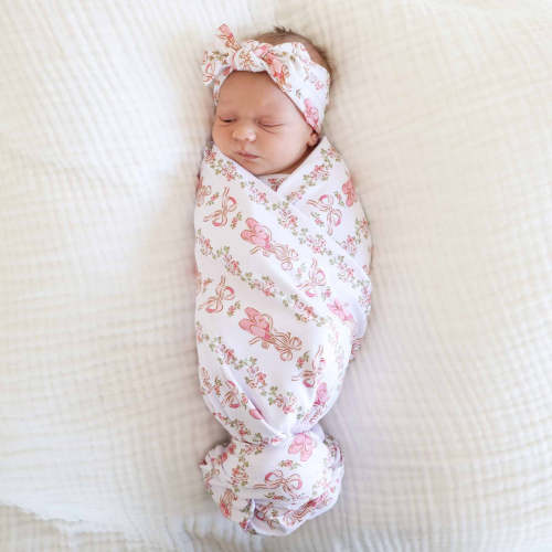 Ballet Blossoms Oversized Swaddle Blanket