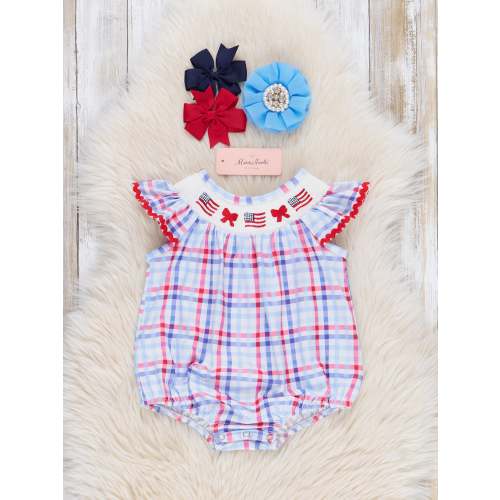 Flag Parade Plaid Flutter Bubble