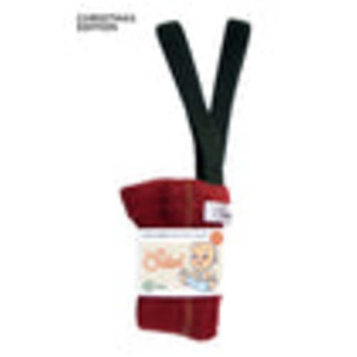 Silly Silas Footless Maple Leaf x Dark Forest Green-Christmas Limit Ed – EnjoyKids Boutique