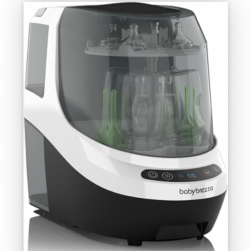 Baby Brezza Bottle Washer Pro - Baby Bottle Washer, Sterilizer + Dryer - All in One Machine Cleans Bottles, Pump Parts, & Sippy Cups - Replaces Hand Washing, Bottle Brushes and Drying Racks