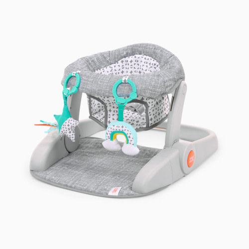 Baby Einstein Learn to Sit 2-Position Floor Seat - Heather Gray
