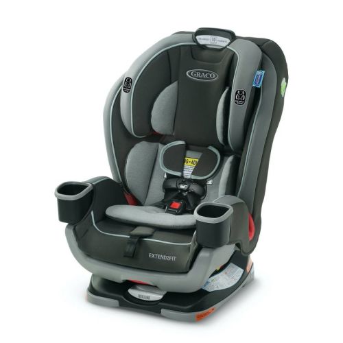 Graco Extend2Fit 3-in-1 Convertible Car Seat, Color: Bay Village
