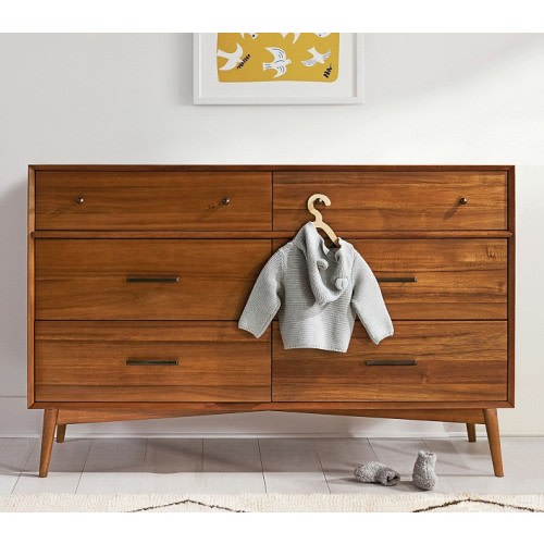 west elm x pbk Mid-Century 6-Drawer Dresser (56w x 18d")
