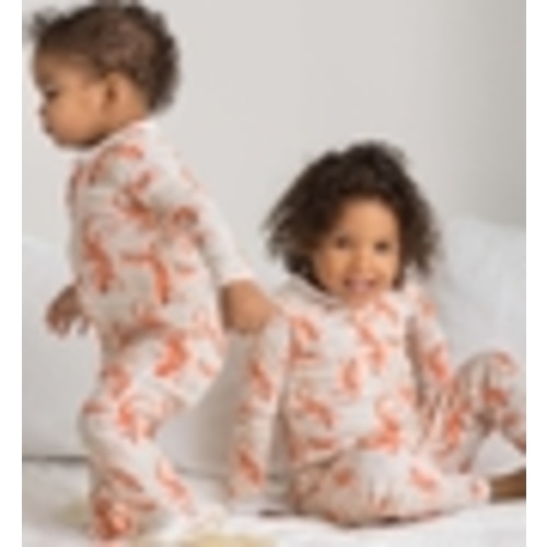Watercolor Gecko Toddler Organic Cotton PJ Set