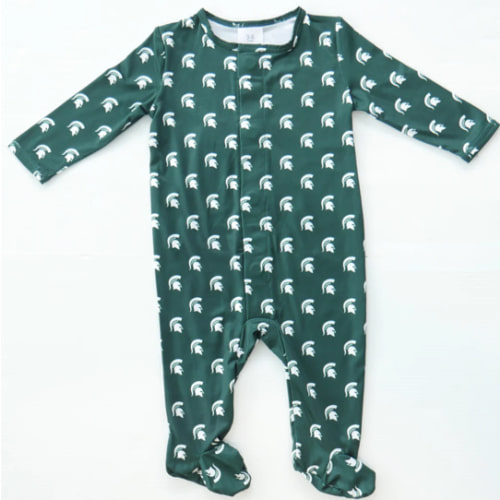 Michigan State Spartans Infant Footie Onesie