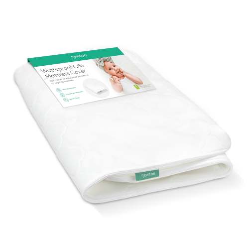 Extra Waterproof Crib Mattress Cover - Standard / Cloud White