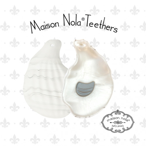 Oyster Silicone Teether | Maison Nola