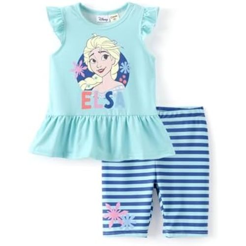 Disney Toddler Girls Clothes Long Sleeve Shirt Leggings 2pcs Outfits Set