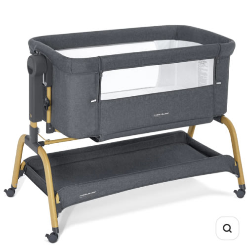 3-in-1 Baby Rocking Bassinet, portable crib BN03