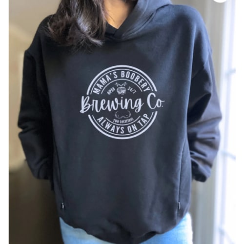 Mama Boobery Brewing Co. Hooded Sweatshirt
