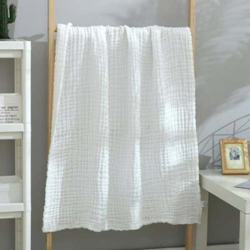 Bath Towels- Super Soft 100% Cotton Muslin Blanket Delicate Skin- Highly Absorbent, Quick Dry Muslin Towels, 27.5*55 inch