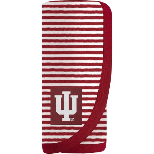 Creative Knitwear Indiana Hoosier Striped Baby and Toddler Blanket