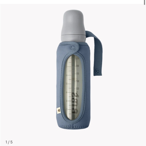 BIBS Baby Bottle Sleeve - Petrol | On-the-Go Protection – Bibsworld store US