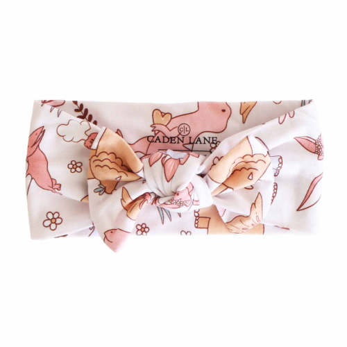 Dolly's Dinos Knit Large Bow Headwrap