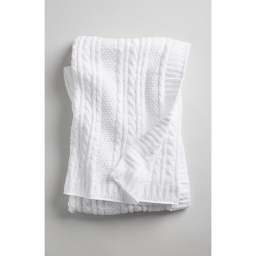Cable Knit Baby Blanket