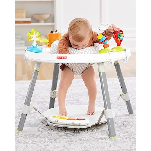 Skip Hop Baby Activity Center: Interactive Play Center with 3-Stage Grow-with-Me Functionality, 4mo+, Explore & More