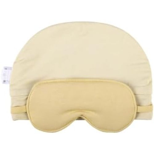 Baby Hat with Sleep Mask,2 in 1 Baby Girl Sleeping Eye Mask & Soft Eye Shade,Newborn Baby Hat,Baby Beanie Hats