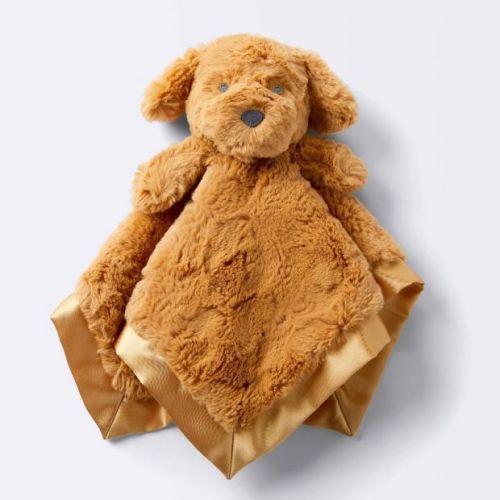 Cloud Island Brown Dog Security Blanket