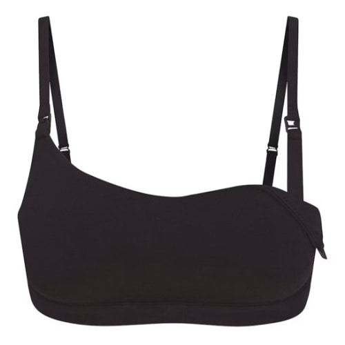 COTTON JERSEY MATERNITY NURSING SCOOP BRALETTE | SOOT