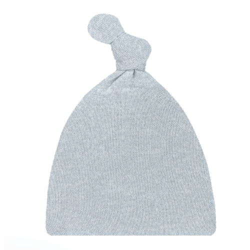 Miller Plush Knit Top Knot Hat (Newborn-3 month)