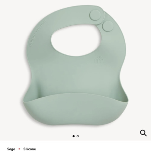 Magnetic Silicone Bib – Magnetic Me