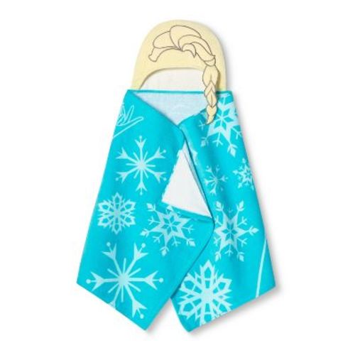 Frozen Elsa Kids' Hooded Bath Towel Blue