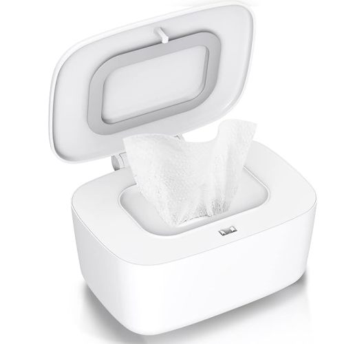 Diaper Wipes Dispenser Baby Wipes Case, Baby Wipe Holder Keeps Wipes Fresh, Perfect Look Wipe Container with Sealing Design