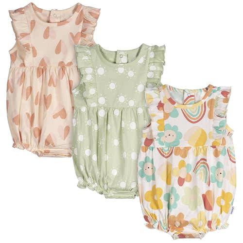 Onesies Brand baby-girls 3-pack Romper