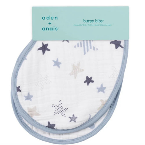 Rock Star Classic Burpy Bib 2pk | aden + anais