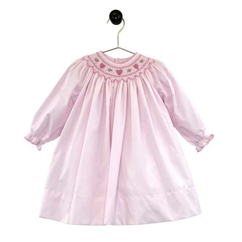 Heart Smocked Dress