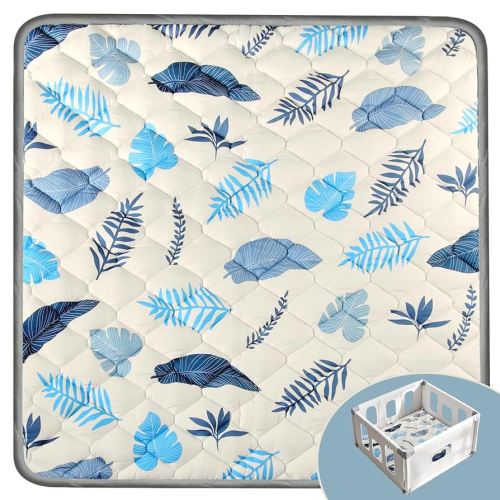 Baby Play Mat, Baby Play Mats for Floor, Non-Slip & Machine Washable Tummy Time Mat(71x59Inch)