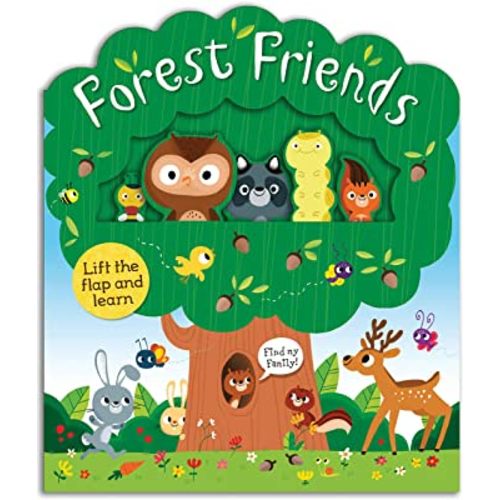 Forest Friends: A lift-and-learn book (Lift-the-Flap Tab Books)