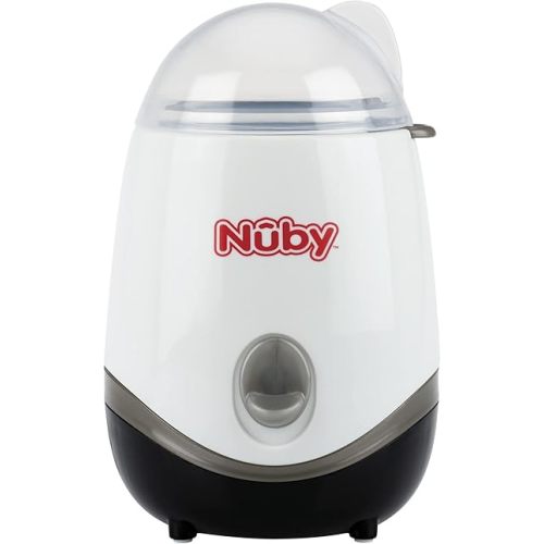 Nuby One-Touch 2-in-1 Electric Baby Bottle Warmer & Sterilizer