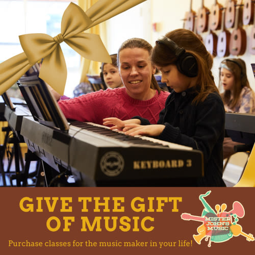 Gift Certificates - Mister Johns Music