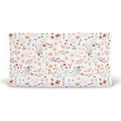 Wren's Wildflower Changing Pad Cover