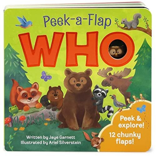 Who: Peek-a-Flap Board Book