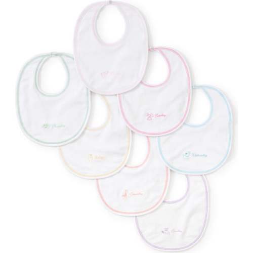 Girls Days of the Week Bibs Set - Kissy Kissy | Maisonette