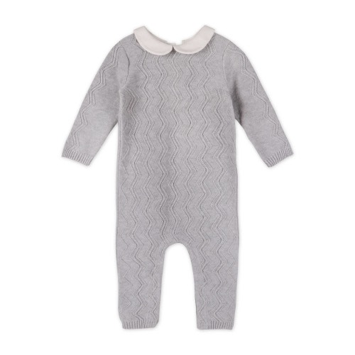 Organic Milan Grey Peter Pan Jumpsuit