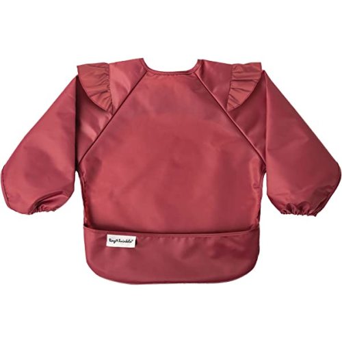 Tiny Twinkle Mess Proof Baby Bib, Full Sleeve Bib Outfit, Waterproof Bib for Toddlers, Machine Washable, Tug Proof Closure