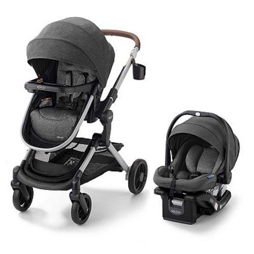 Graco Modes Nest Travel System, Convertible Infant Stroller & Car Seat Combo
