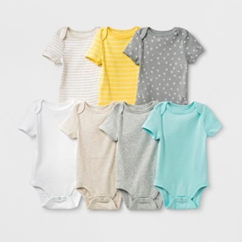 Cloud Island Baby Bodysuits (7pk)