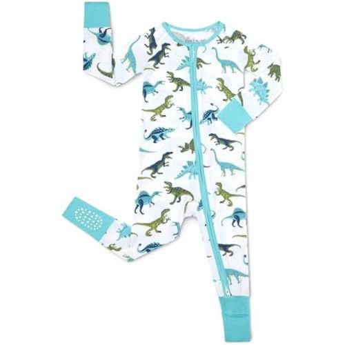 Bamboo Viscose Baby Footie Pajama, Zipper Pajamas for Baby Boys & Baby Girls, Sleep & Play Footed Pjs