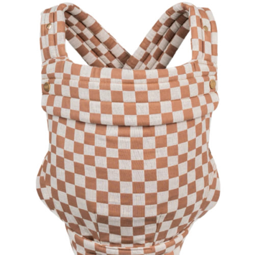 The Monarch Carrier - Mocha Check – Mabē