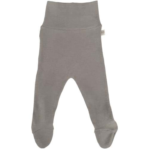 6-9mo Baby Footed Pants, Merino Wool, Dove