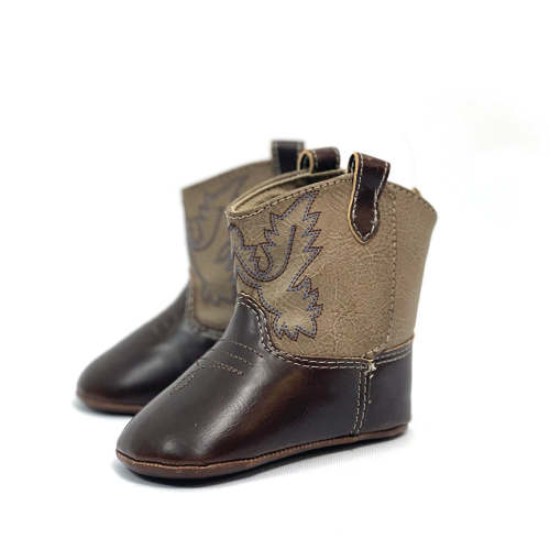 Baby Western Boot, Brown