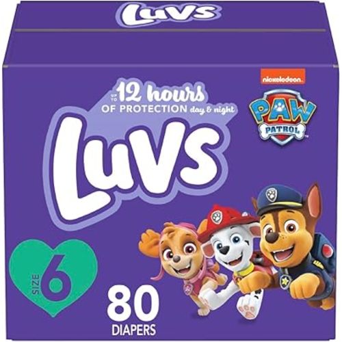 Luvs Diapers Size 6, 80 count - Disposable Diapers