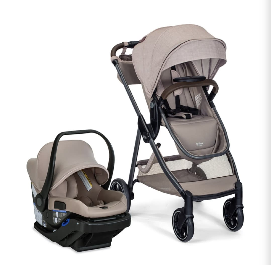 Britax Phases Travel System with Arbor Infant Car Seat + StayTight Base
